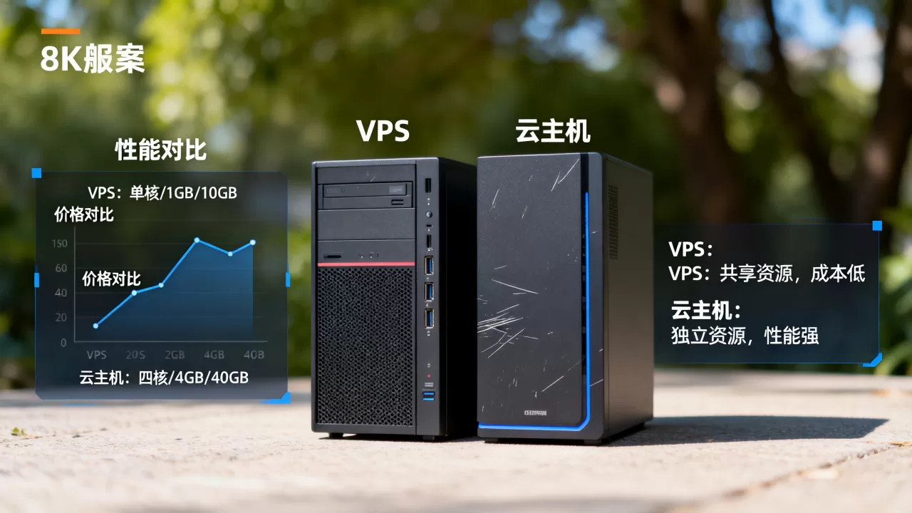 VPS和云主机有啥区别？云服务器和VPS哪个更划算