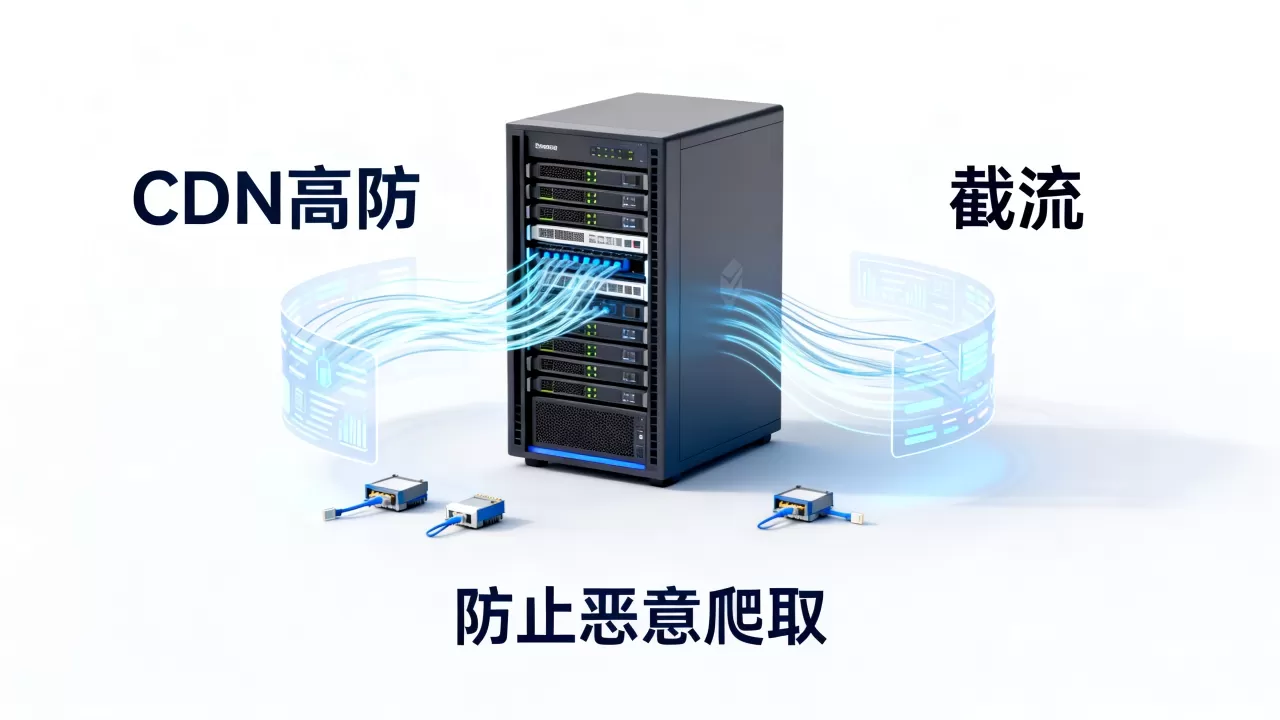 CDN高防截流是什么?CDN高防怎么防止恶意爬取 CDN高防截流是什么?CDN高防怎么防止恶意爬取