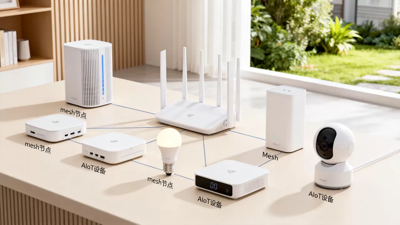 AIoT支持mesh吗？智能家居mesh组网优缺点是什么