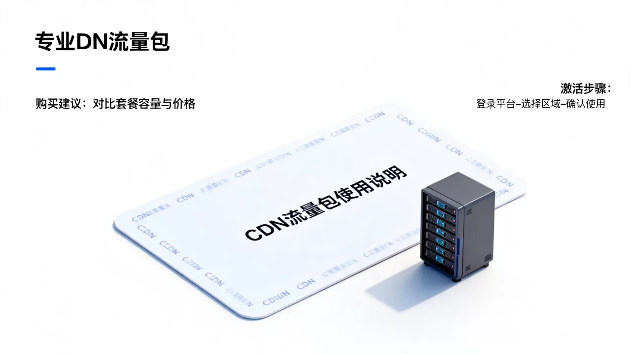 CDN服务流量包怎么用？CDN流量包怎么买最划算
