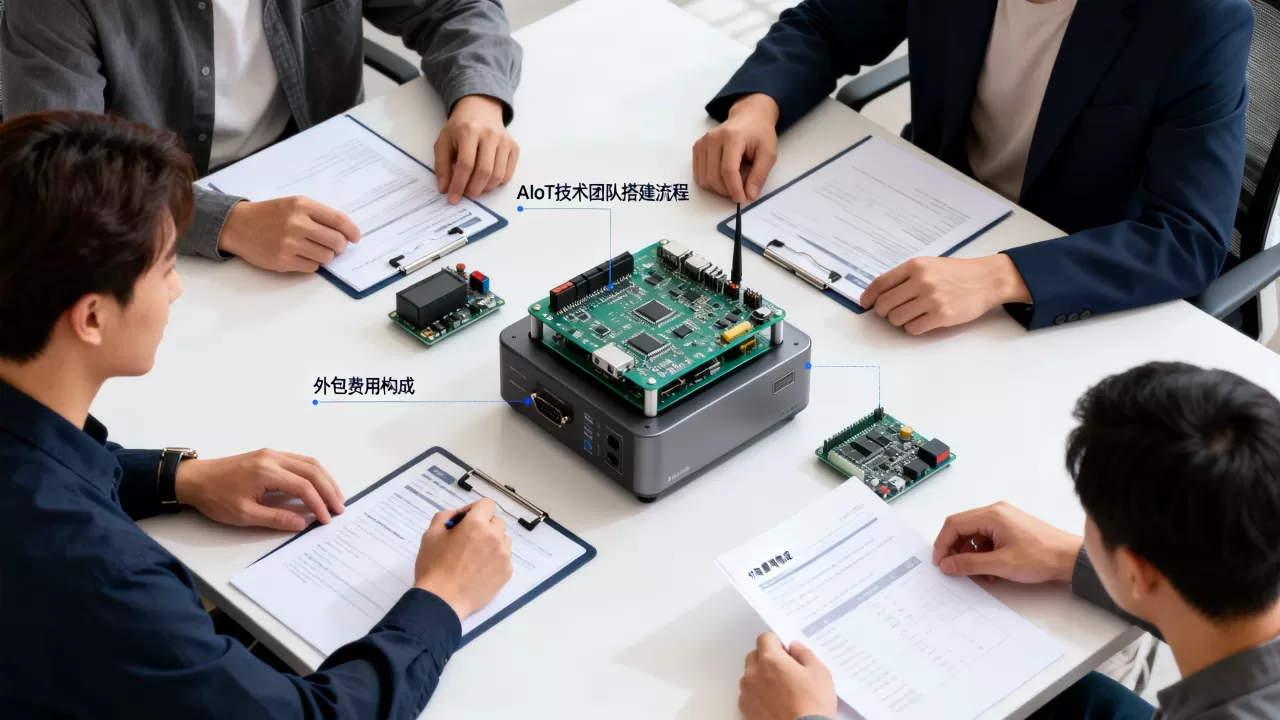 AIoT技术团队如何搭建？AIoT开发团队外包费用