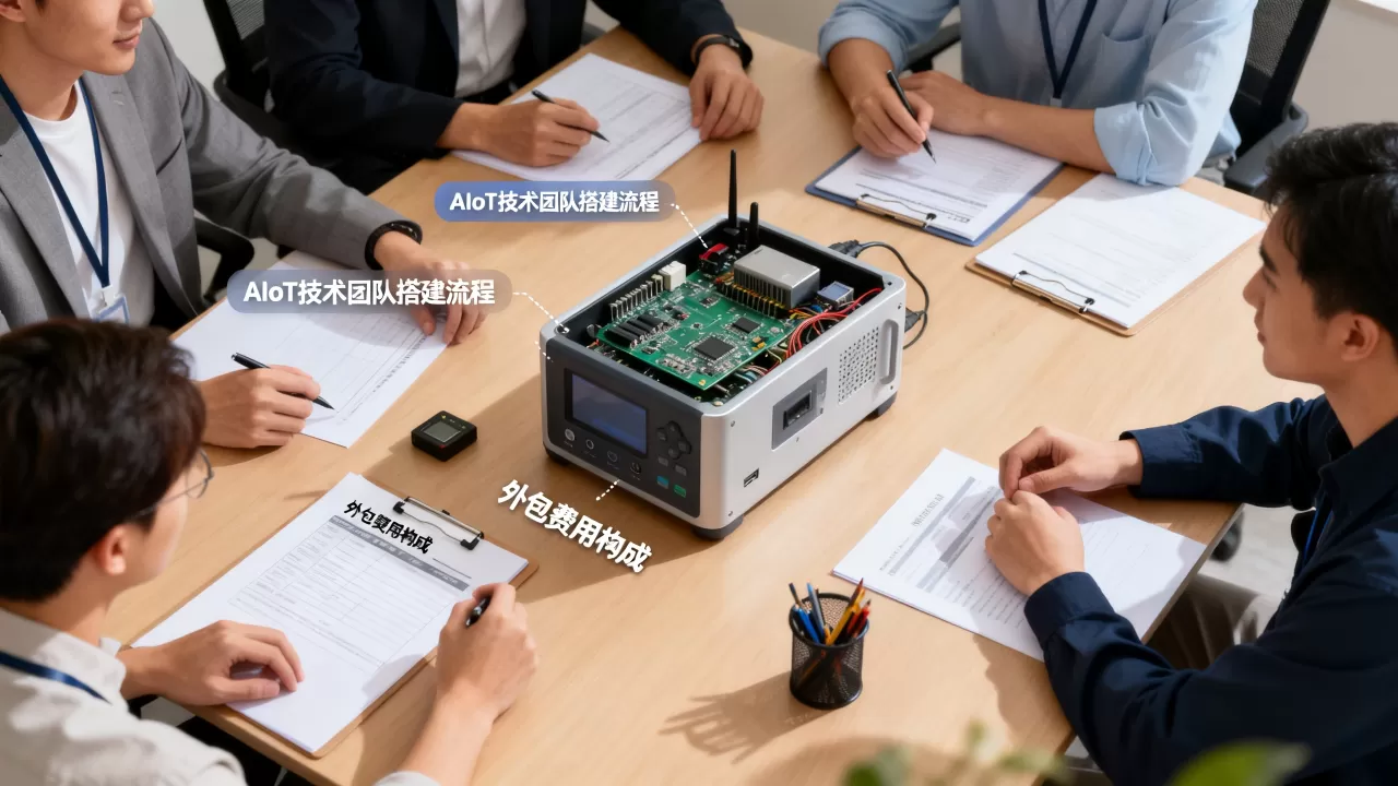 AIoT技术团队如何搭建？AIoT开发团队外包费用