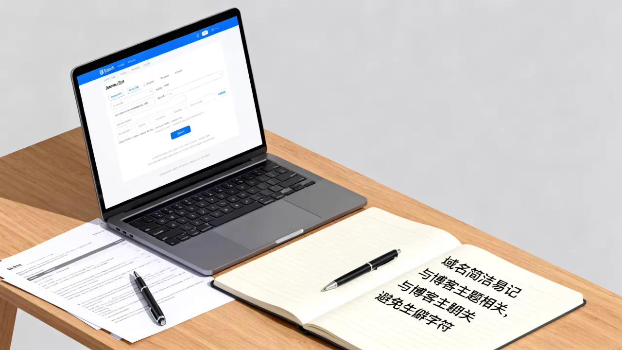 个人博客域名注册建议