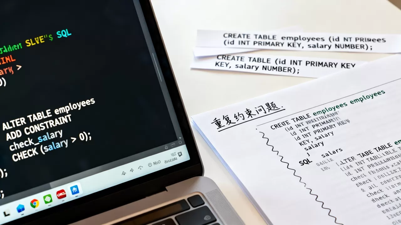 导入Oracle脚本为何重复生成Check约束？sql脚本导入Oracle时重复生成check约束的问题解决