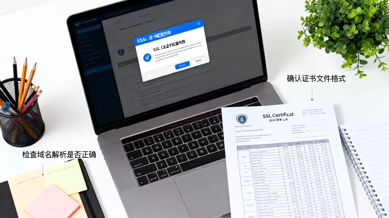 ssl用域名无法访问怎么办？ssl证书配置失败怎么解决