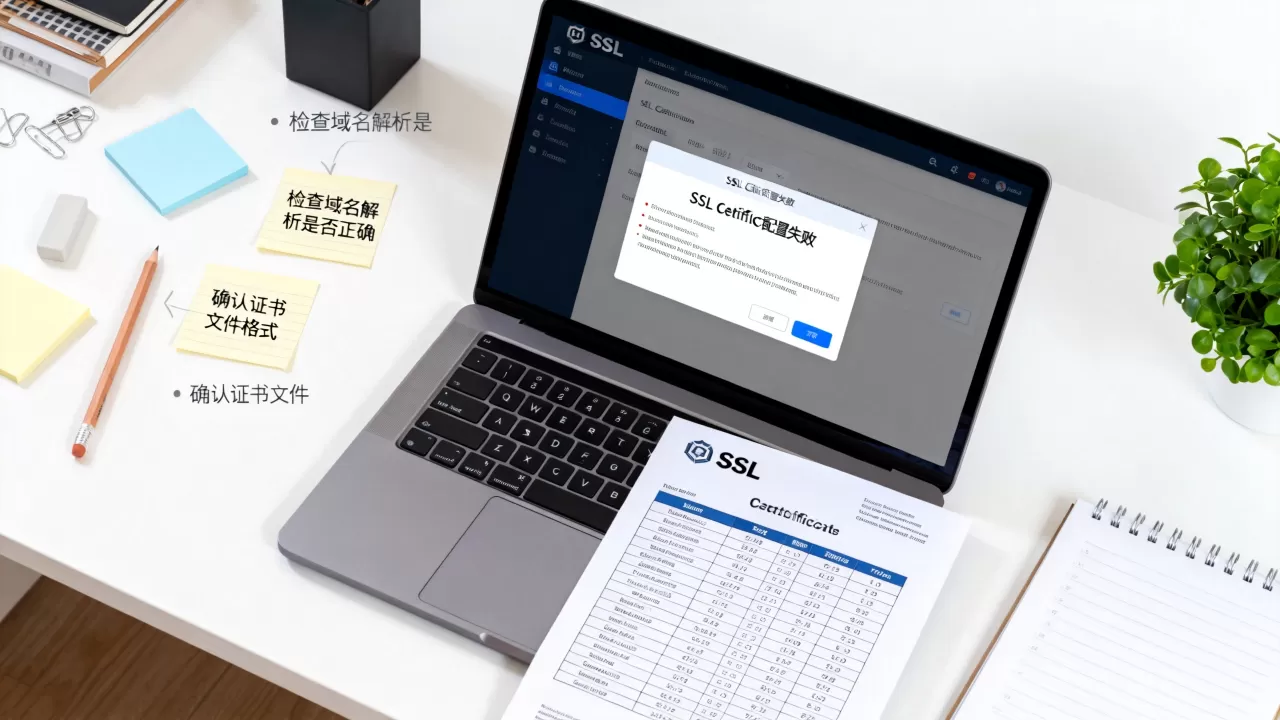 ssl用域名无法访问怎么办？ssl证书配置失败怎么解决