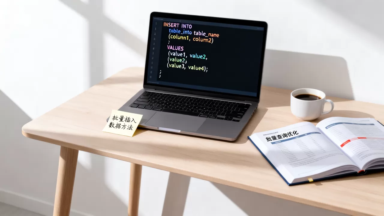 sql语句如何批量查询与入库？mysql批量插入数据方法