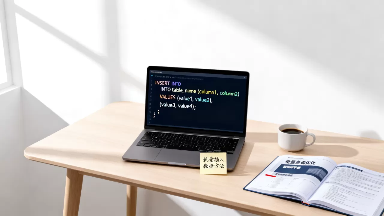sql语句如何批量查询与入库？mysql批量插入数据方法