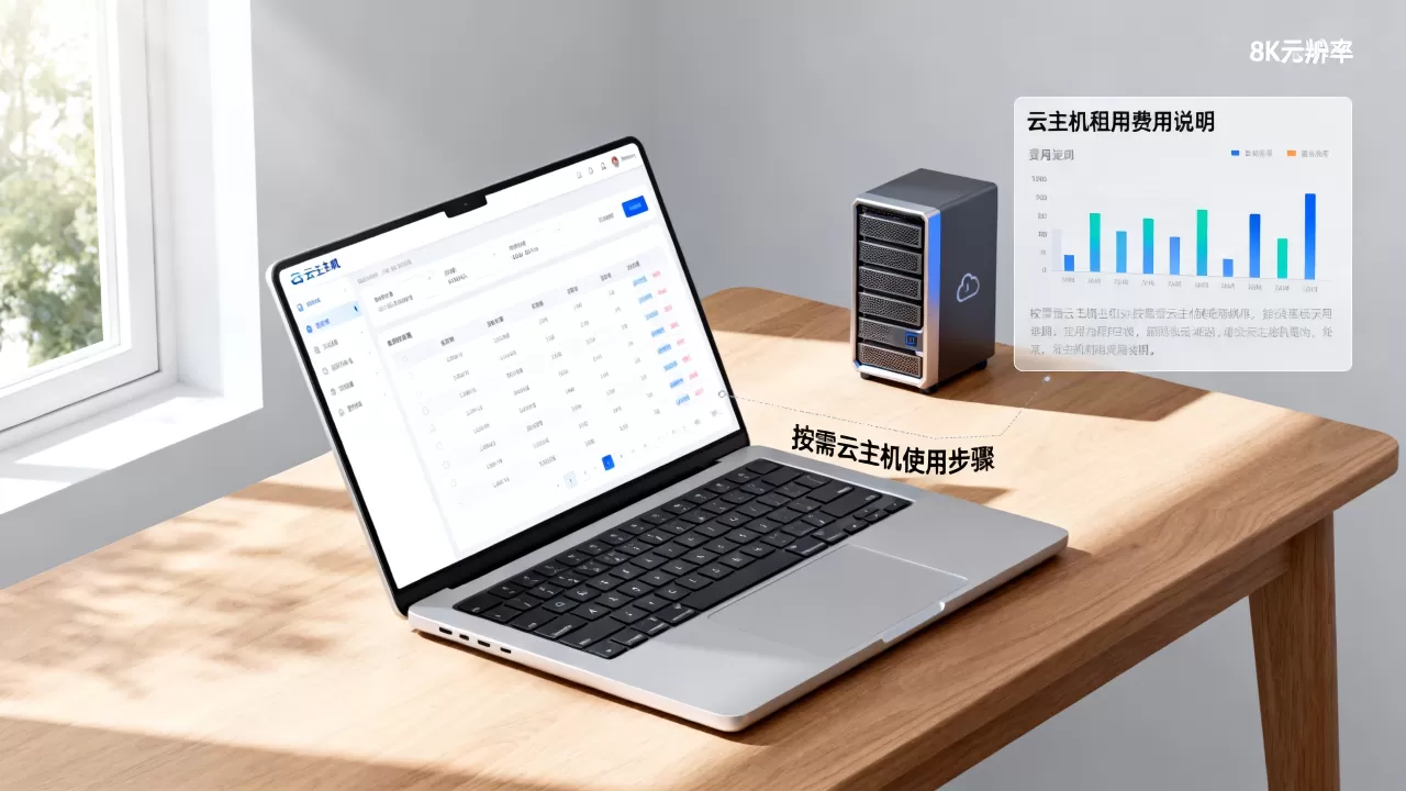 按需云主机怎么用？云主机租用费用多少钱