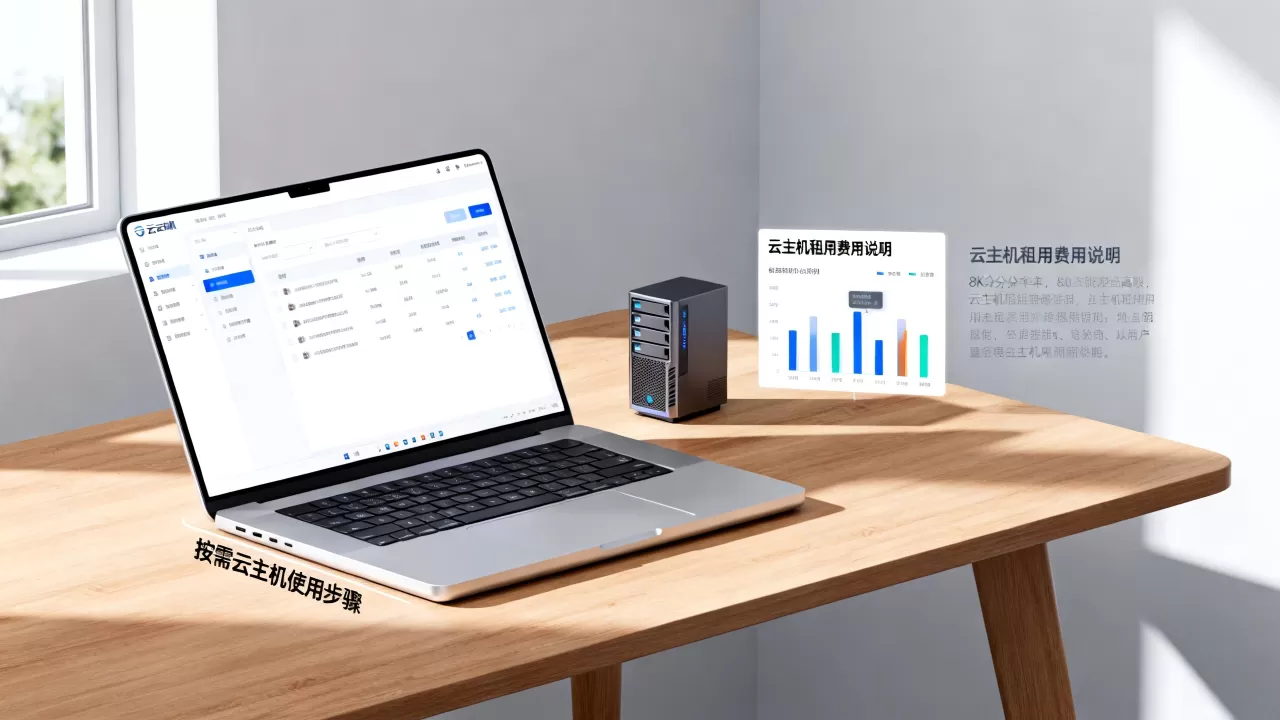 按需云主机怎么用？云主机租用费用多少钱