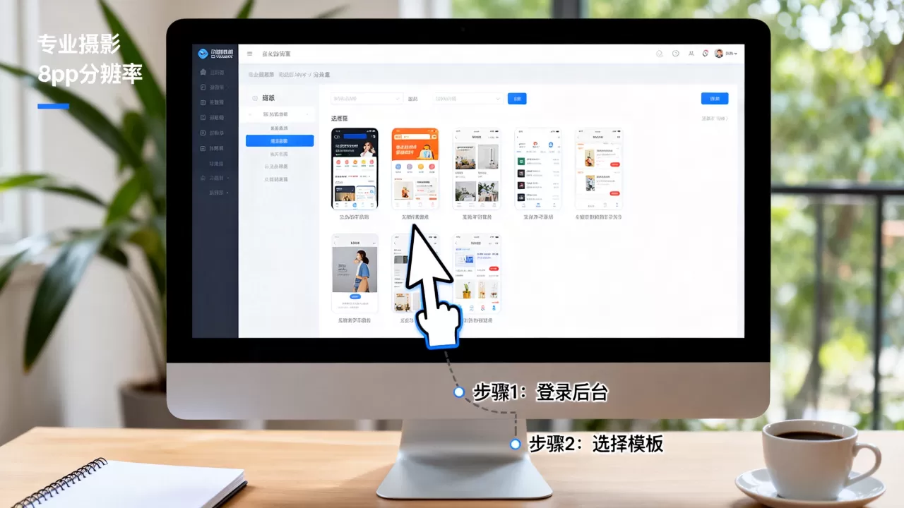 app模板网站怎么设置？网站模板设置教程