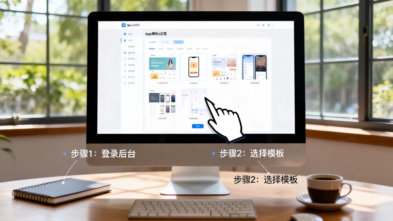 app模板网站怎么设置？网站模板设置教程