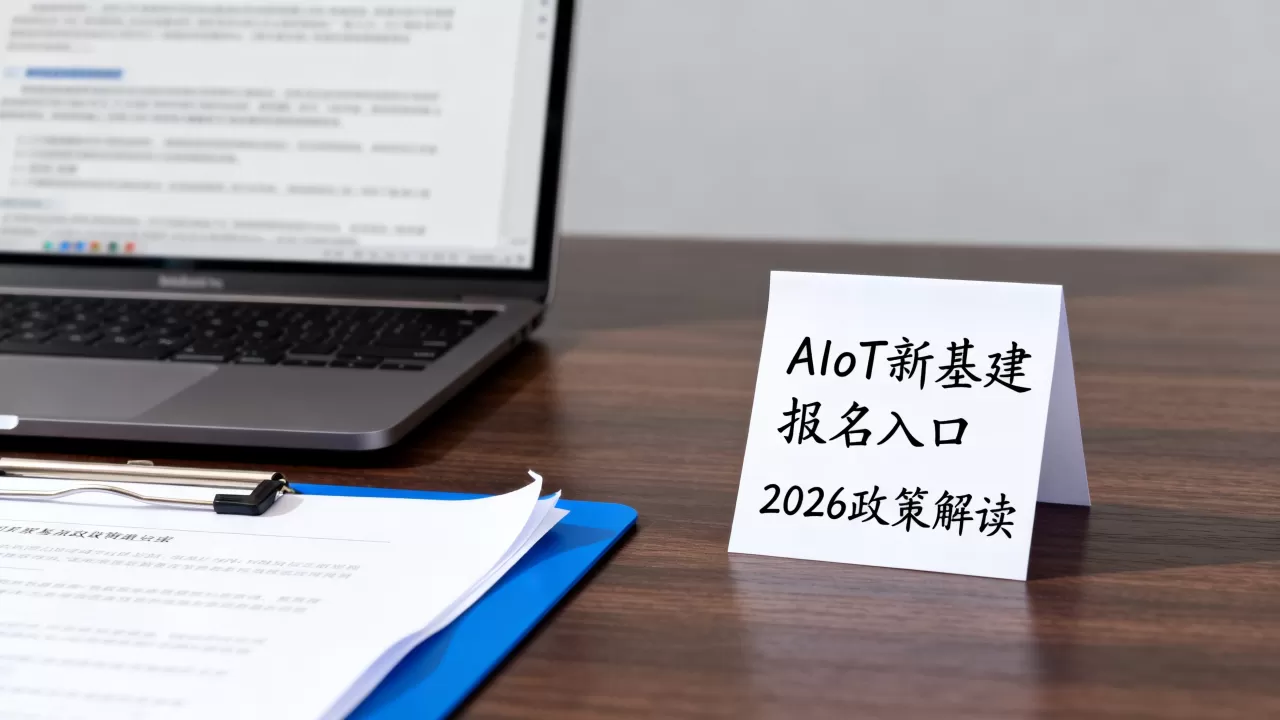 AIoT新基建报名怎么参加？2026年AIoT新基建政策有哪些