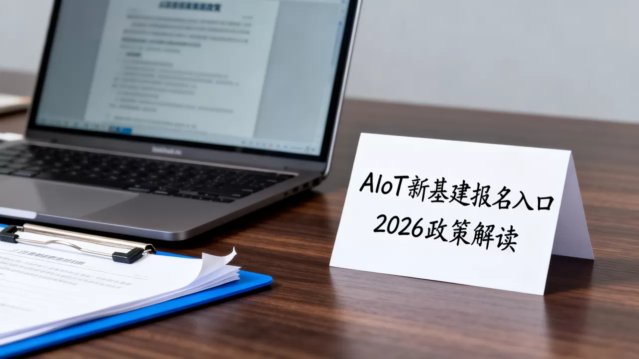 AIoT新基建报名怎么参加？2026年AIoT新基建政策有哪些