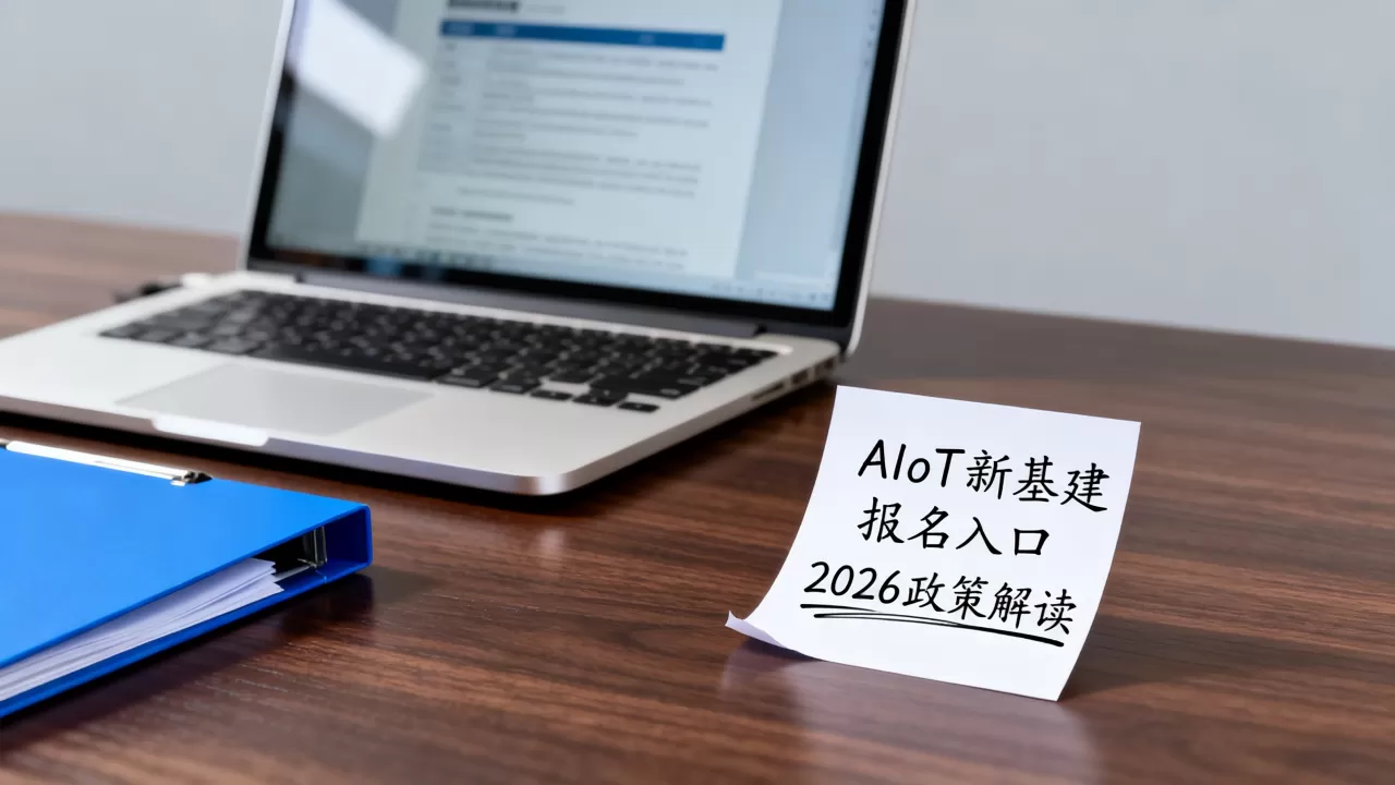 AIoT新基建报名怎么参加？2026年AIoT新基建政策有哪些