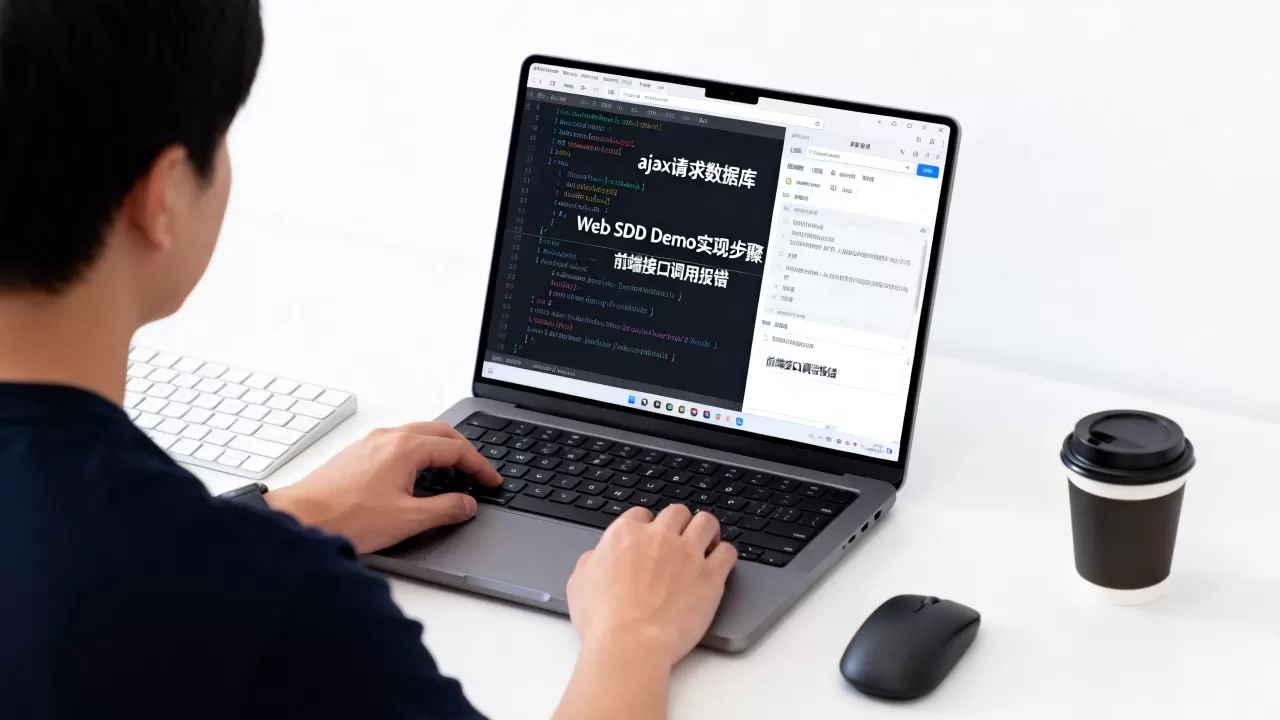 ajax查数据库_跑通Web SDK Demo怎么实现？前端调用接口报错怎么解决