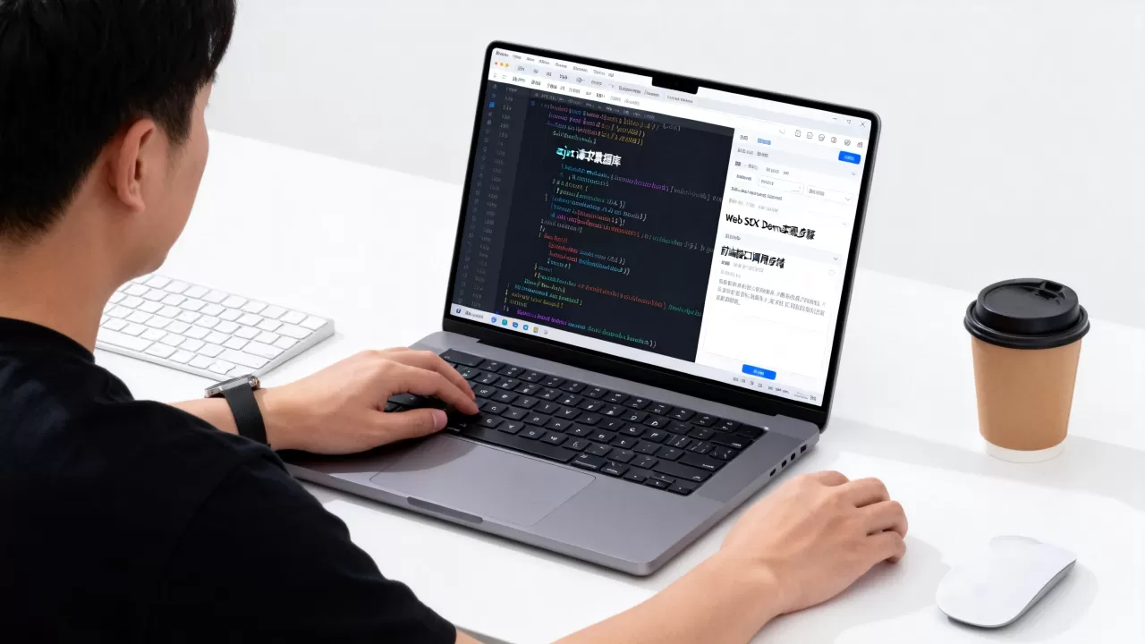 ajax查数据库_跑通Web SDK Demo怎么实现？前端调用接口报错怎么解决