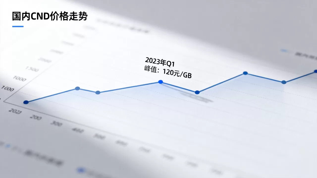 国内cdn价格走势
