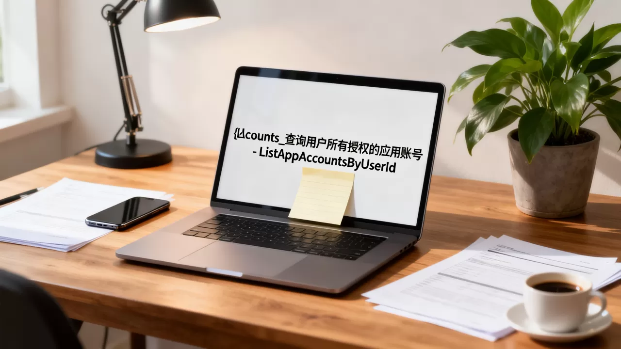 accounts_查询用户所有授权的应用账号 - ListAppAccountsByUserId