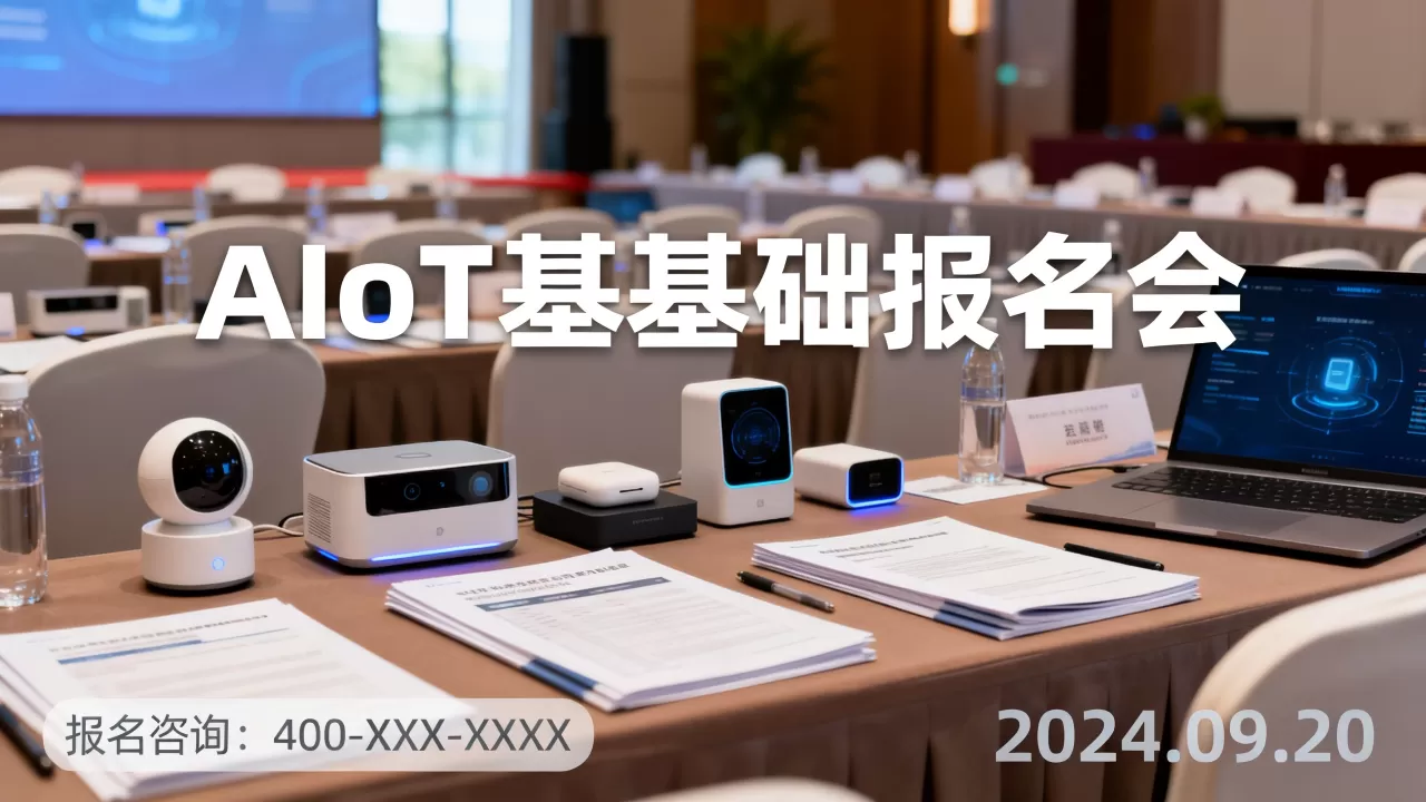 AIoT新基建报名会