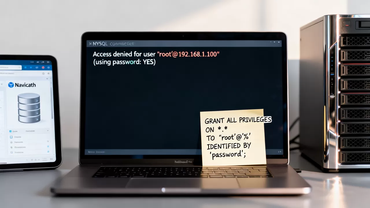 MySQL连接权限被拒怎么办？如何设置远程访问权限