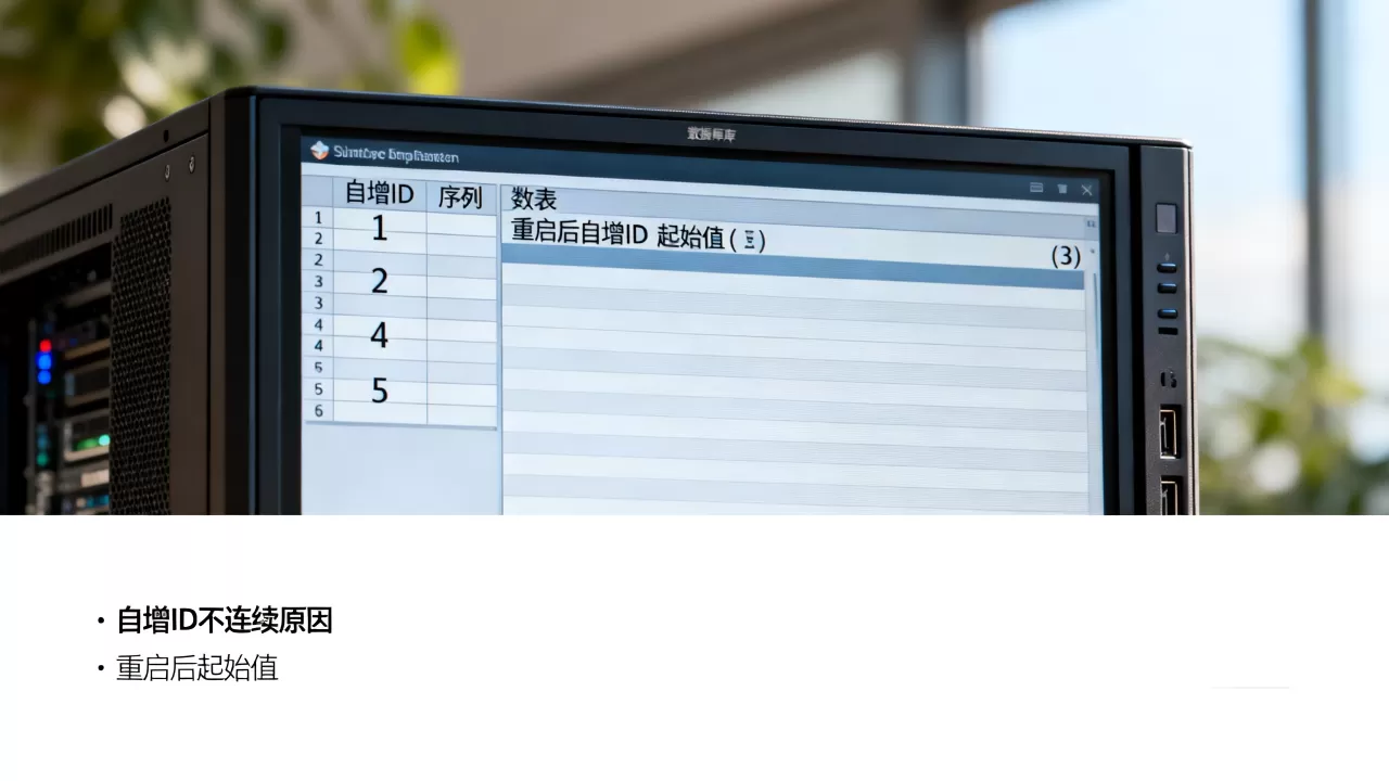 MySQL自增ID为何不连续？自增ID重启后从多少开始