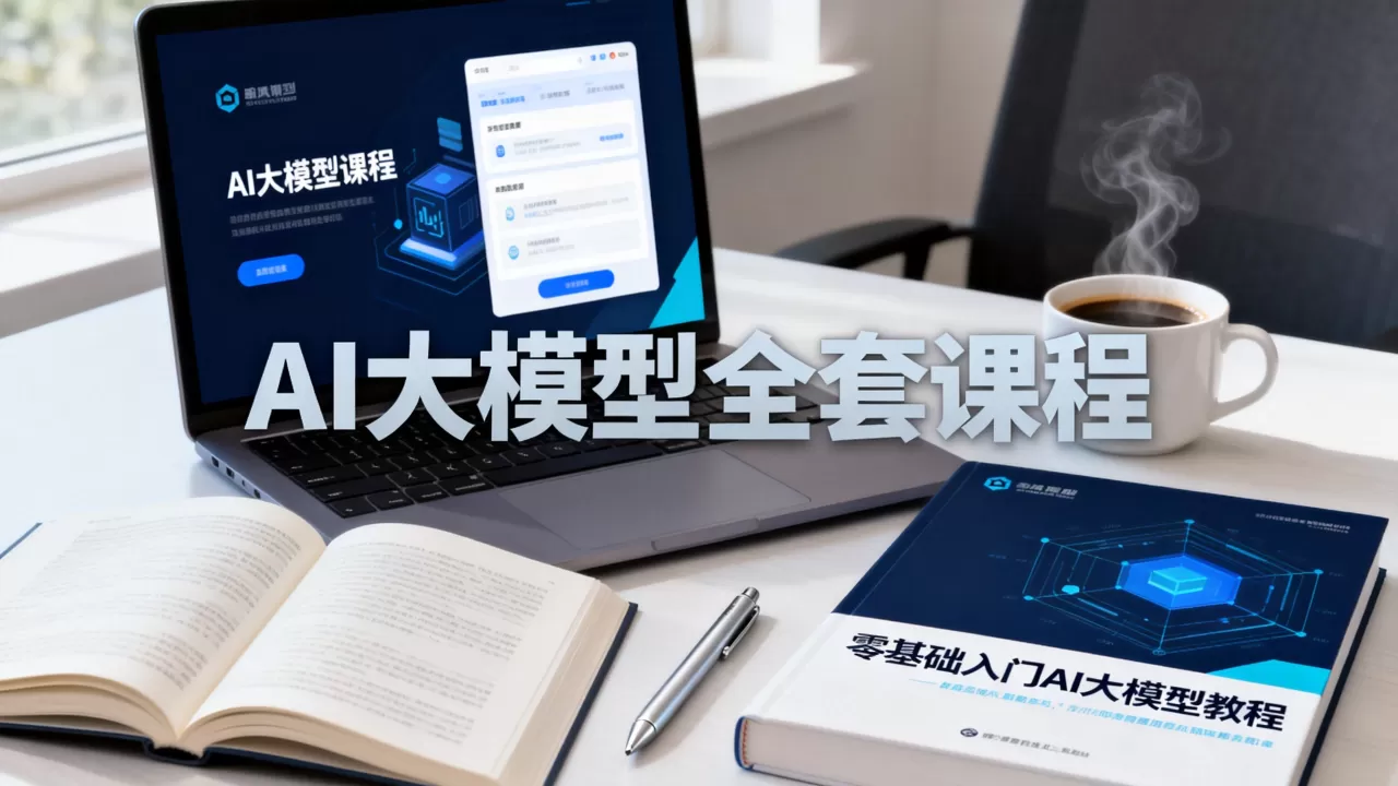 AI大模型全套课程哪里学？零基础入门AI大模型教程