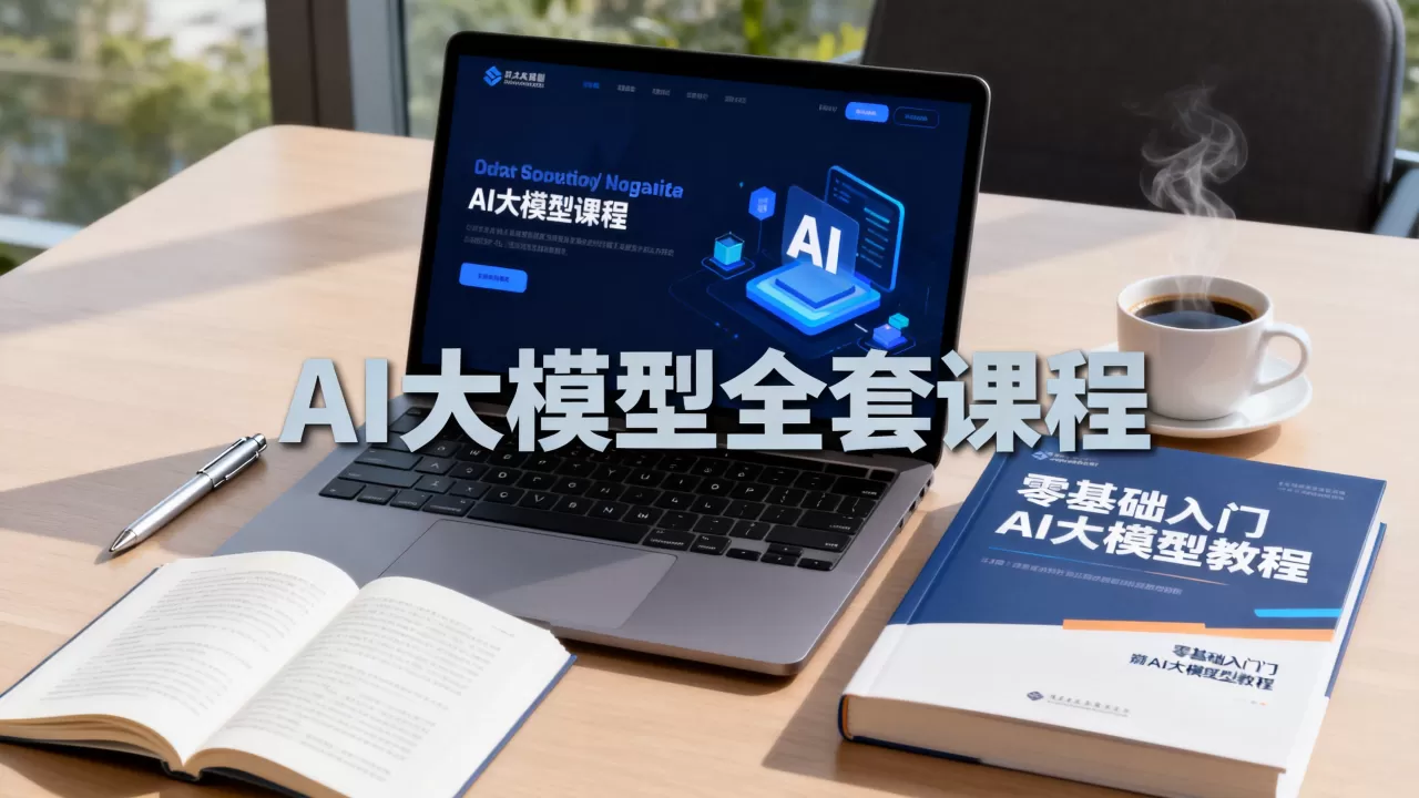 AI大模型全套课程哪里学？零基础入门AI大模型教程
