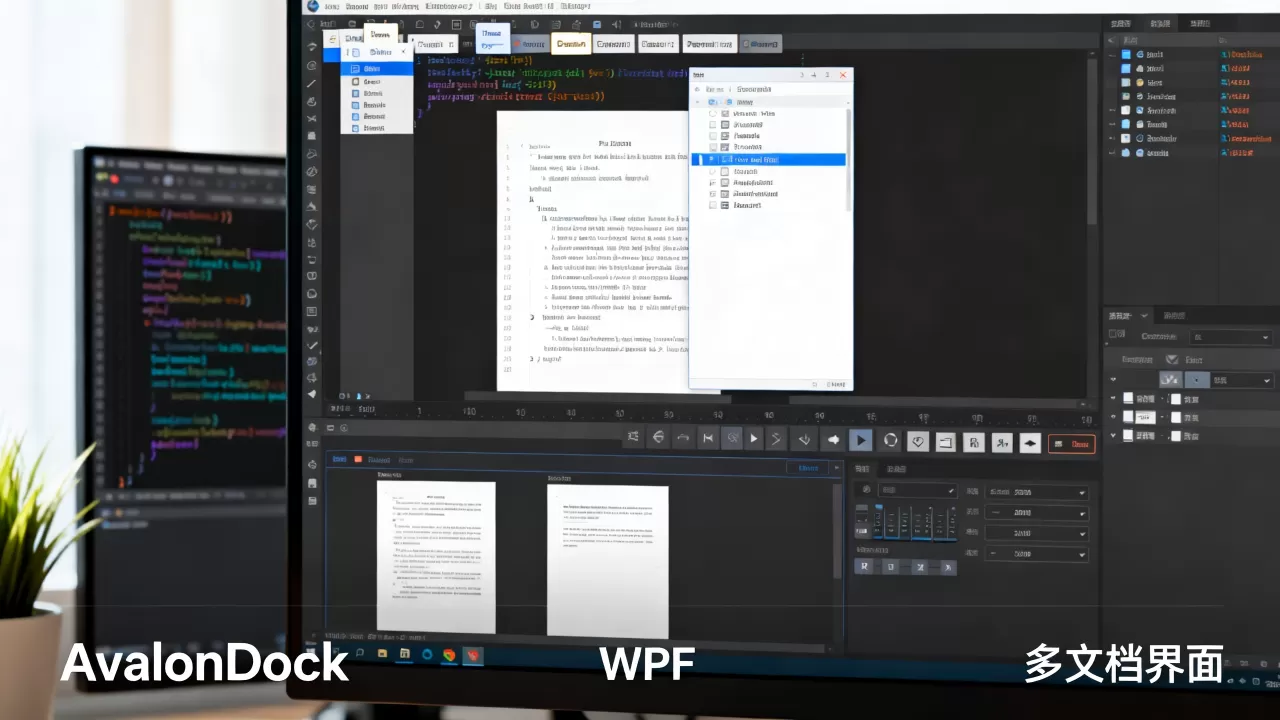 Avalondock是什么？WPF中如何使用AvalonDock实现多文档界面