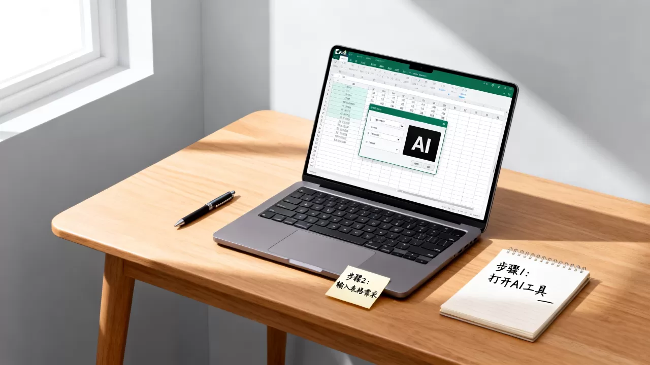 AI大模型生成表格出错怎么办？如何用AI生成Excel表格