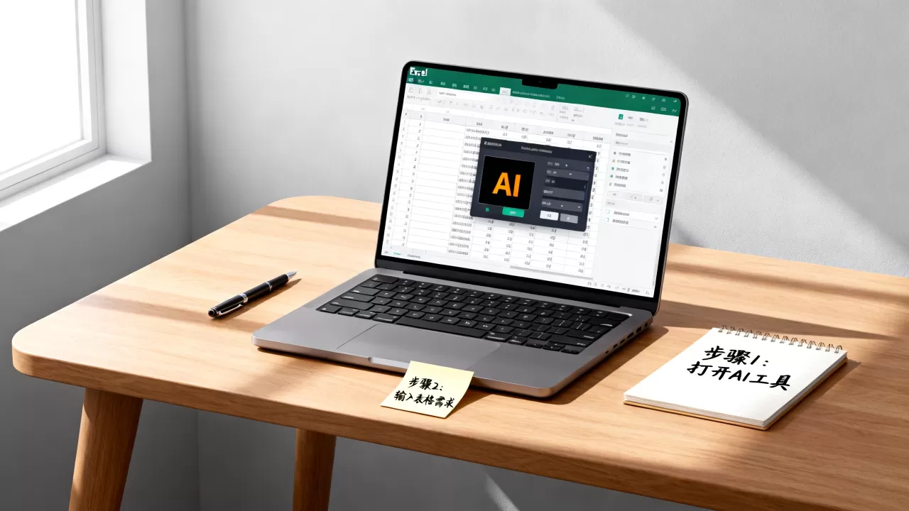 AI大模型生成表格出错怎么办？如何用AI生成Excel表格