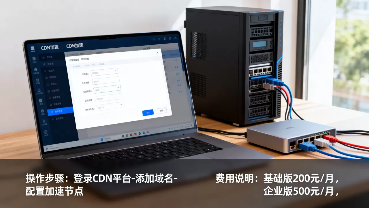 CDN加速整个网站怎么操作？cdn加速整个网站费用是多少