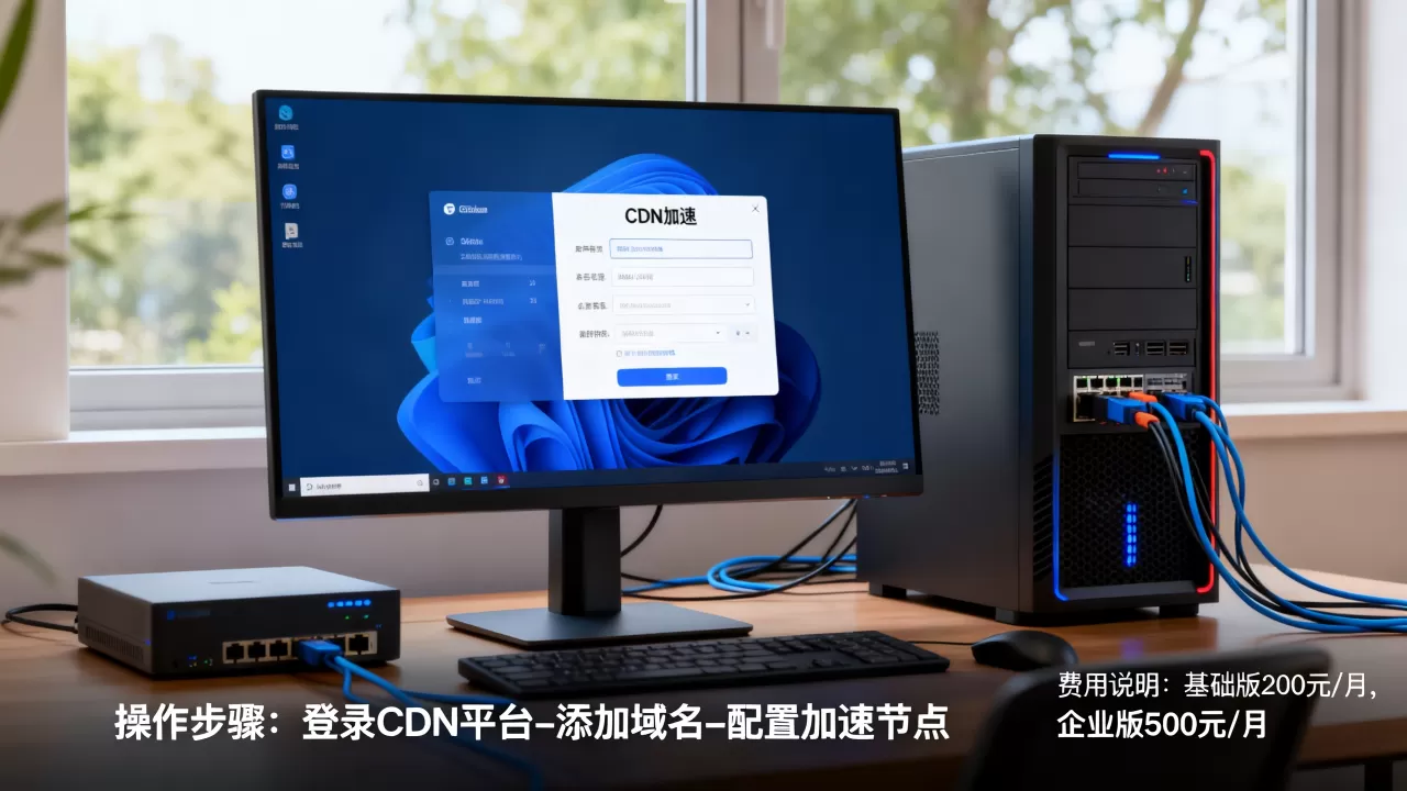 CDN加速整个网站怎么操作？cdn加速整个网站费用是多少