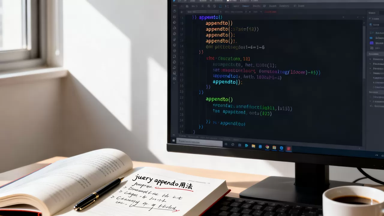 appendto_怎么用？jquery appendto方法详解