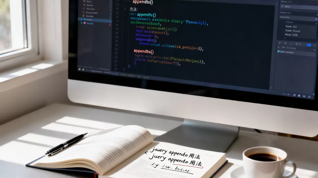 appendto_怎么用？jquery appendto方法详解