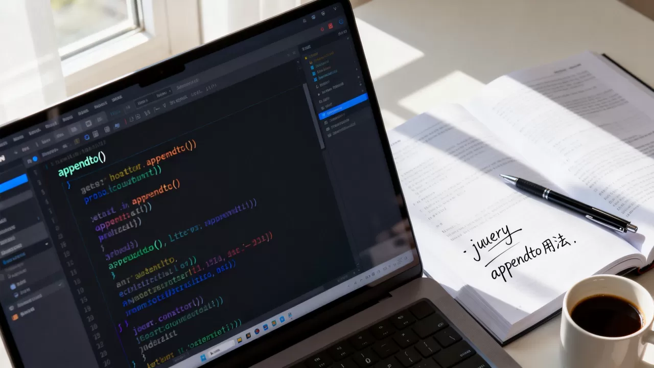 appendto_怎么用？jquery appendto方法详解