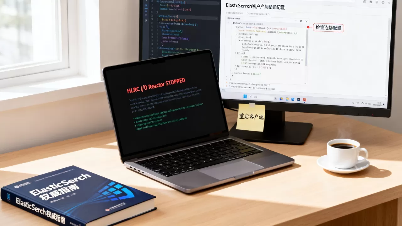 使用Elasticsearch的HLRC报错I/O Reactor STOPPED怎么办,如何解决elasticsearch hlrc io reactor stopped 使用Elasticsearch的HLRC报错I/O Reactor STOPPED怎么办,如何解决elasticsearch hlrc io reactor stopped