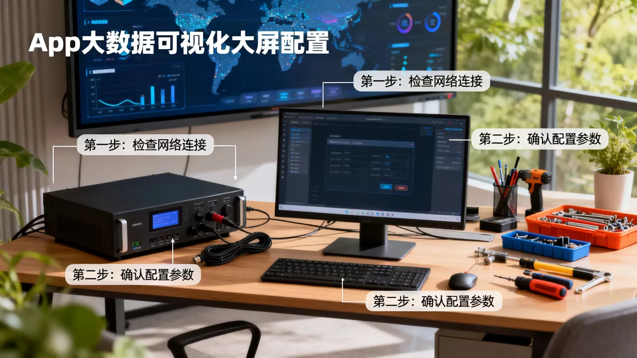 启动大屏配置报错怎么办？app大数据可视化大屏配置教程