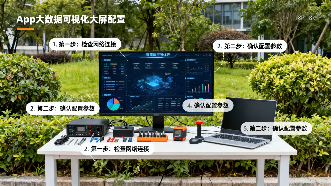 启动大屏配置报错怎么办？app大数据可视化大屏配置教程