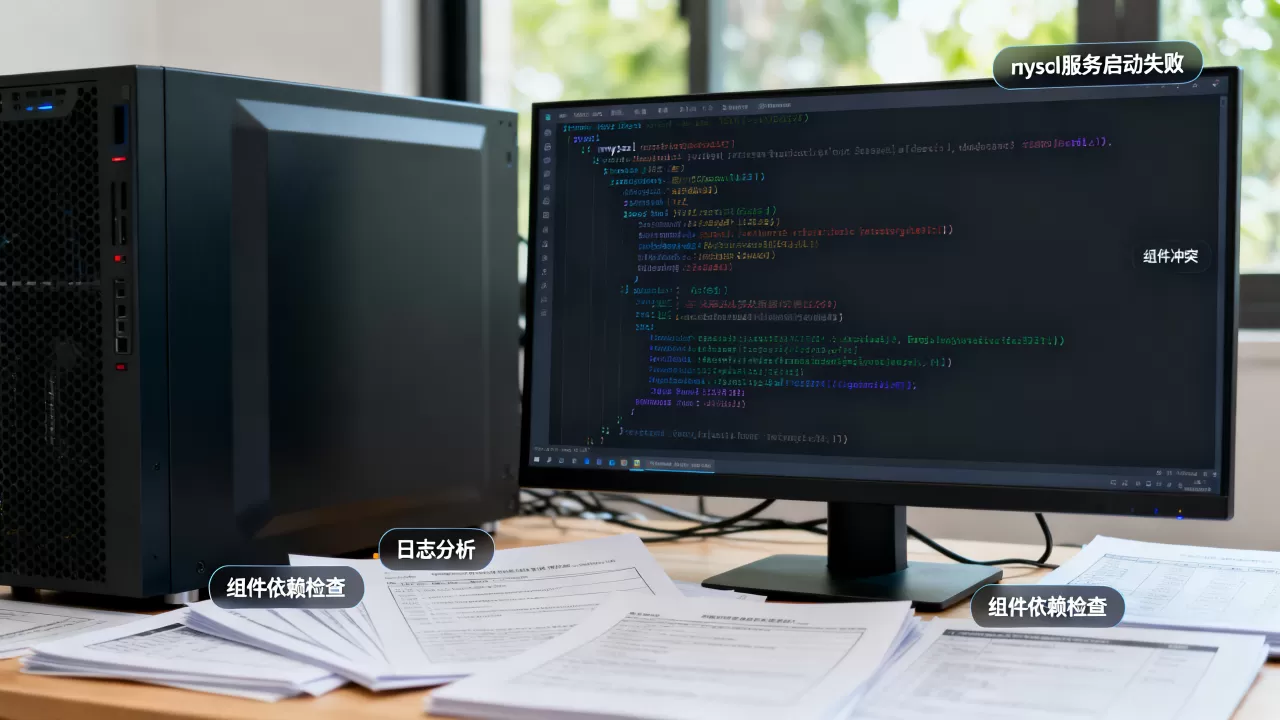 mysql组件冲突怎么解决？mysql组件冲突导致服务启动失败