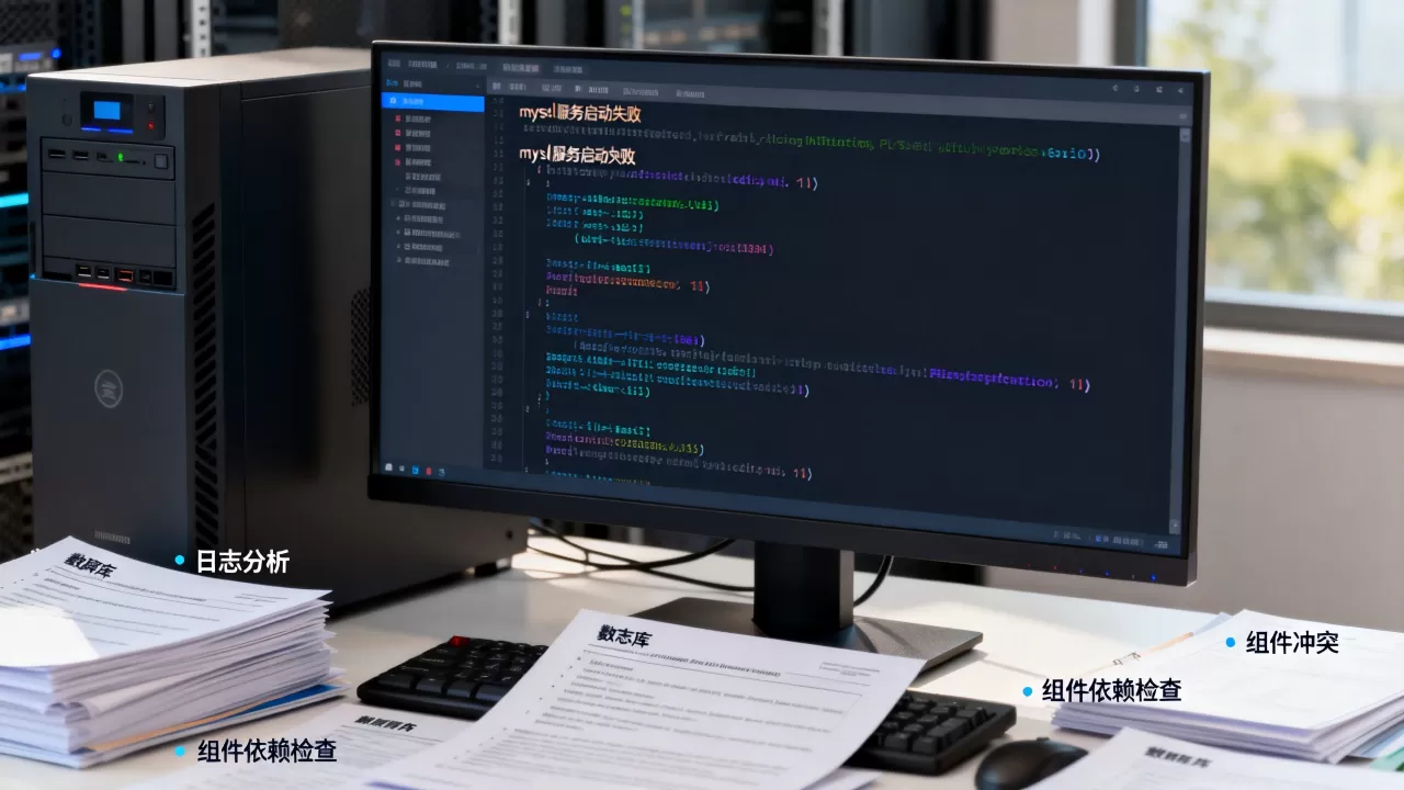 mysql组件冲突怎么解决？mysql组件冲突导致服务启动失败