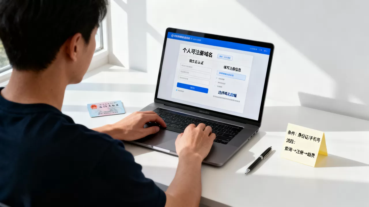 个人可以注册域名吗?注册域名需要什么条件和流程 个人可以注册域名吗?注册域名需要什么条件和流程