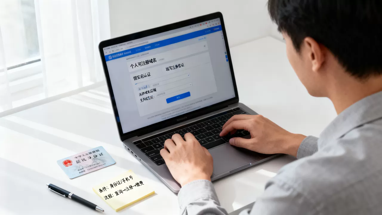 个人可以注册域名吗?注册域名需要什么条件和流程 个人可以注册域名吗?注册域名需要什么条件和流程