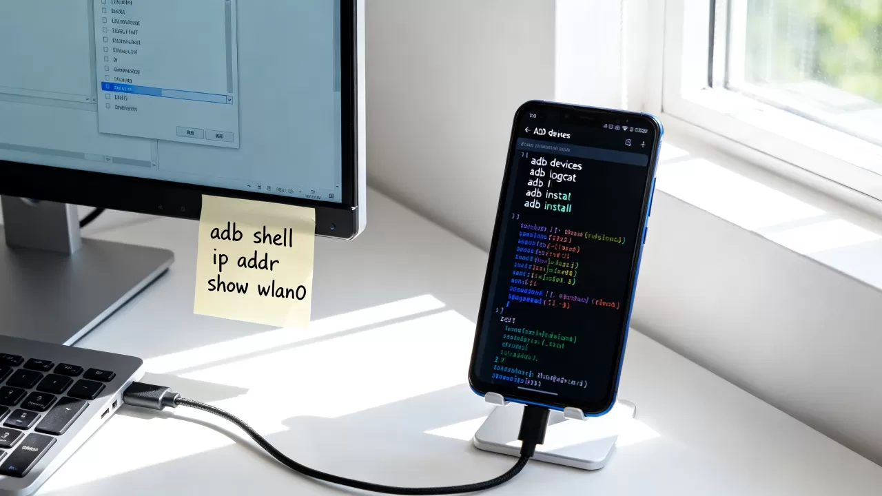 ADB shell常用命令有哪些？adb shell查看手机IP地址