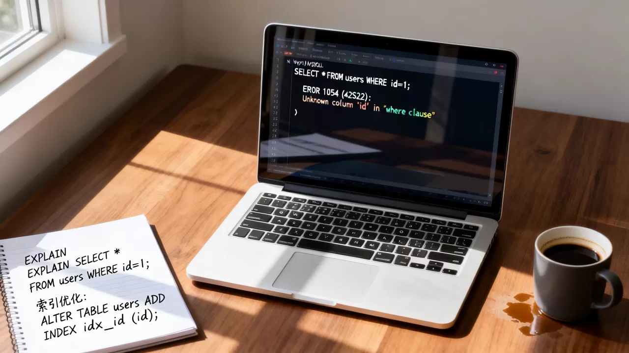 mysql查询报错怎么解决？mysql查询语句优化技巧