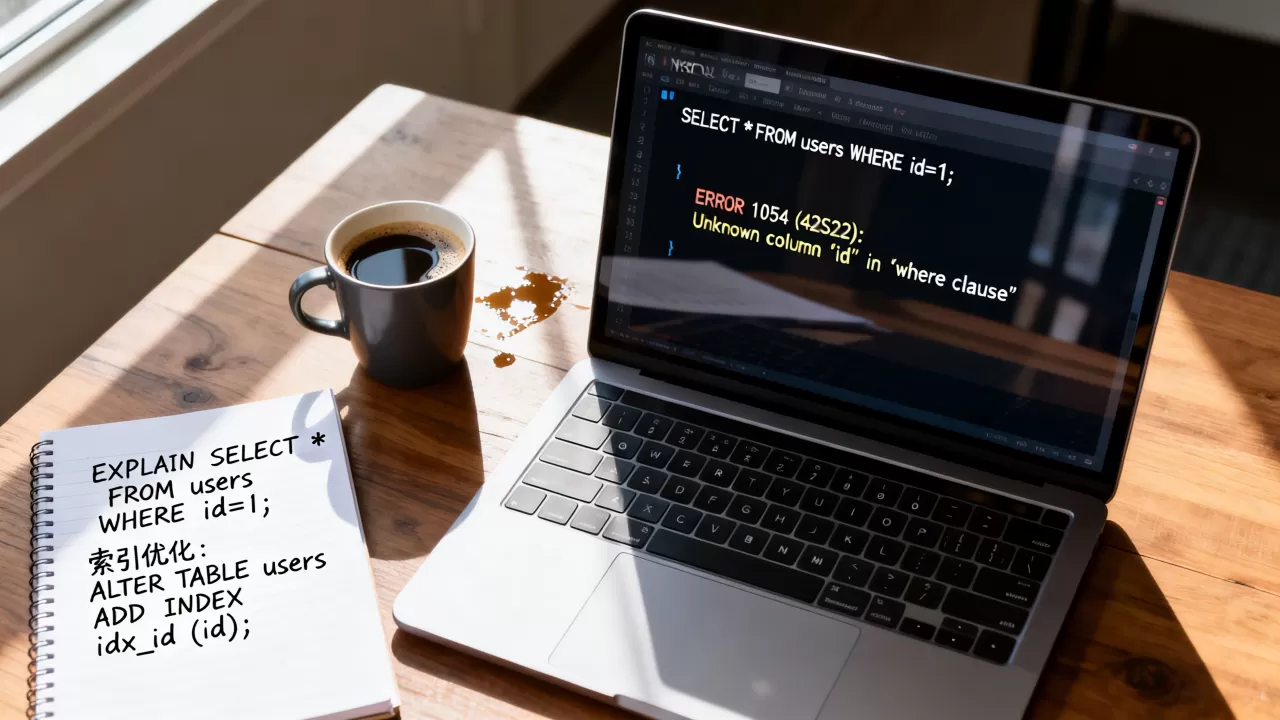 mysql查询报错怎么解决？mysql查询语句优化技巧