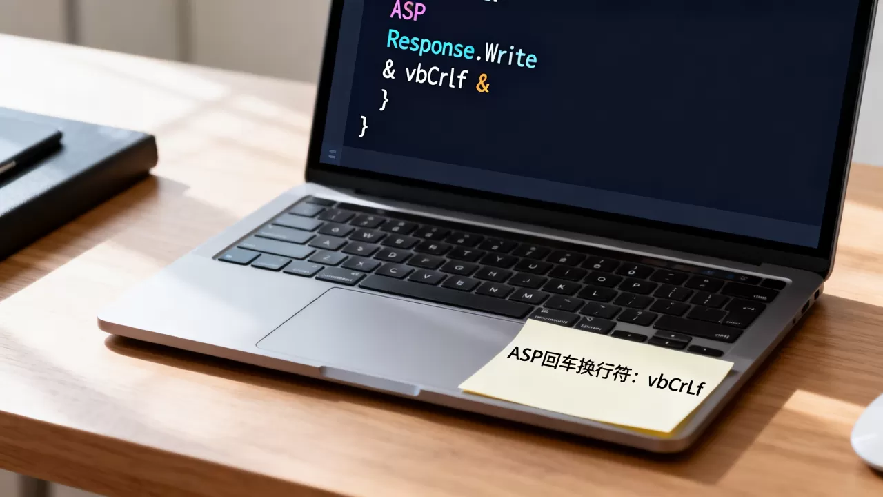 ASP回车换行怎么实现？ASP中回车换行符是什么