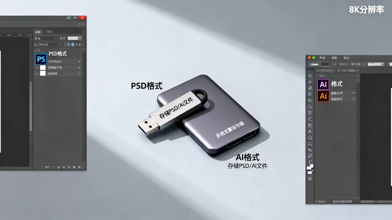 PS与AI文件格式怎么存？PSD和AI格式有什么区别