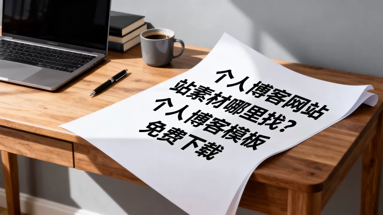 个人博客网站素材哪里找？个人博客模板免费下载