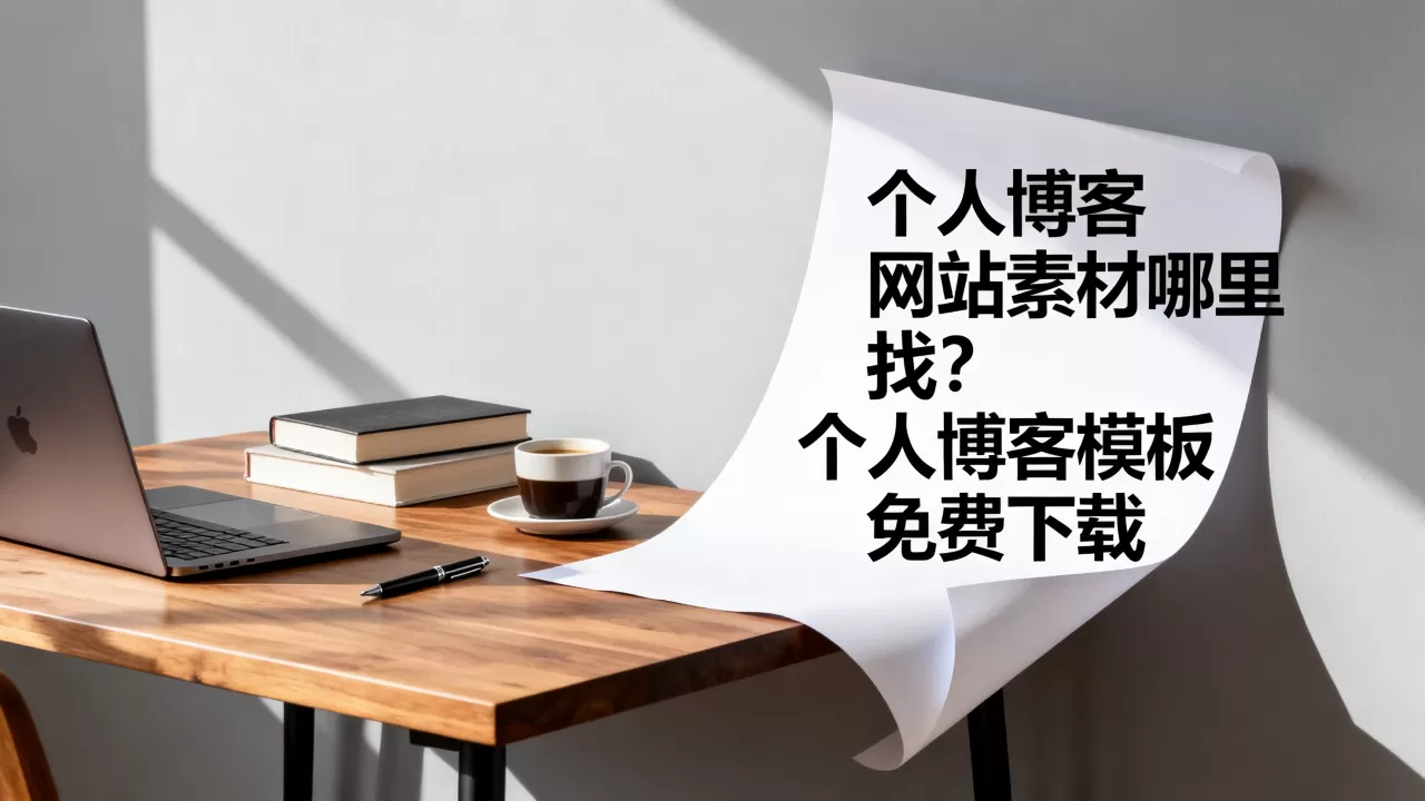 个人博客网站素材哪里找？个人博客模板免费下载